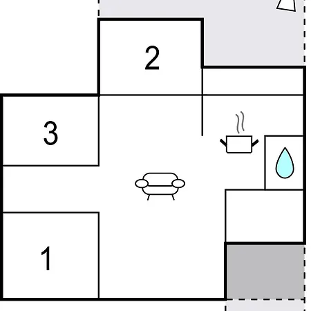 Σπίτι διακοπών Lovely In With Kitchen Hals